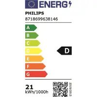 Philips Signify TrueForce Public (Urban/Road - HPL/SON) - LED-Lampe - klar Finish - E27 - 21 W (Entsprechung 80 W)