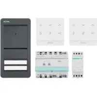 Elcom ELCO REP102Y HOME AudioSet 2 Teilnehmer AP 2D AuÃenst. ant/Innenst. TOUCH polarw