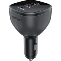 Acefast B14 165W 3-Port (USB-C*2/ USB-A) Autolader - Schwarz