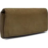 The Chesterfield Brand C08.0506 Lentini Wallet Querformat Leder 02 olive