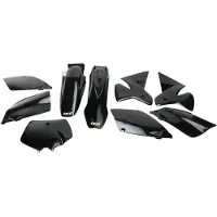 Ufo Ktm Sx 125 00 Ktkit500@001 Plastikbausatz Schwarz Schwarz One Size
