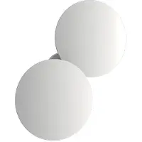 Lodes Puzzle Double Round LED-Wand- und Deckenleuchte-Weiß matt-mit LED (3000K)