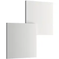 Lodes Puzzle Double Square LED-Decken-und Wandleuchte - Weiß, mit LED (3000K)