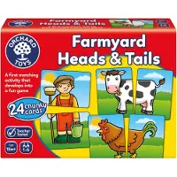 Orchard Toys Puzzle Head and Tail on the Farm 24 Teile
