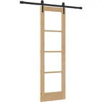vidaXL Schiebetür ORKDAL Natur 61 x 198,5 cm