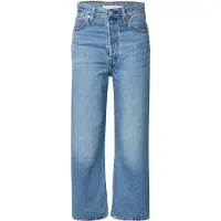 Levi's Damen Ribcage Straight Ankle Jeans,Light Indigo Worn In,31W / 27L