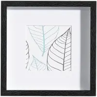 Möbel Kraft Xxxl Bilderrahmen Iceland , Schwarz , Holz, Glas , quadratisch , 23x23x3 cm , FSC , Passepartout , Bilder und Zubehör, Bilderrahmen, Bilderrahmen Holz