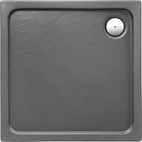 OTTOFOND Duschwanne Mambu 80 x 80 x 3 cm anthrazit strukturiert matt 873007