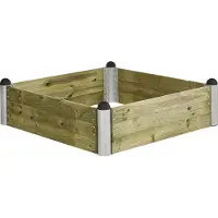 Plus Hochbeet Pipe 16 140 x 140 x 36 cm