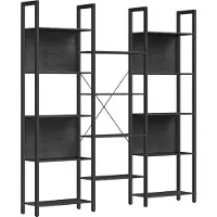 Vasagle Standregal mit 14 Ablagen und Metallrahmen LLS107B56