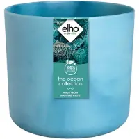 Elho The ocean collection rund 22cm atlantikblau (blauw)