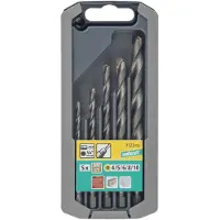 Wolfcraft Steinbohrer-Set HM Schaft Ø 4 - 10 mm 5-teilig Sechskant GLO761081227