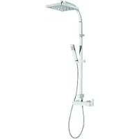 Schulte Duschsystem Rain II Square eckig GLO782241105