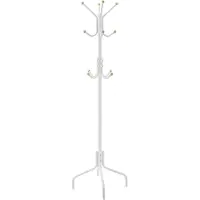Songmics Garderobenständer aus Metall Weiß RCR031W01