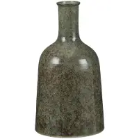 Mica Decorations Mica Flasche Oliver rund grün 35 x 22 cm GLO660652823