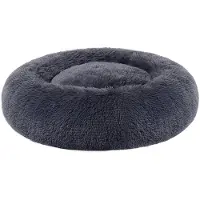 Feandrea Hundebett aus dunkelgrauem Kunststoff