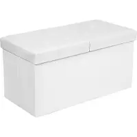 Songmics Folding Ottoman Bench