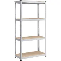 Songmics Schwertlastregal silbern B34GLR044E01