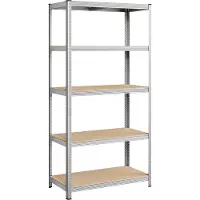 Songmics Schwerlastregal GLR050E01 silber 100,0 x 50,0 x 200,0 cm