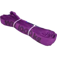CONACORD Rundschlinge 521419, Umfang 4 m, 2m Länge, EN 1492-2, violett, Traglast 1 Tonne