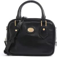 The bridge Handtasche Stodo Boston Bag XS Nero / Oro