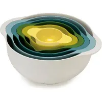 Joseph Joseph Duo Opal - Schalen Lebensmittel Vorbereitung Nest von 6 Stück - Kunststoff - Multicolour