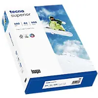 Tecno Multifunktionspapier superior, A4, 100 g/qm für Inkjet-, Laserdrucker, Kopierer, Duplex, hochweiß