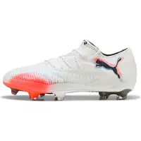 Puma Herren Future 8 Ultimate Low FG Fussballschuhe - 108586, Farbe:weiß/schwarz/rot , Herren Schuhe:45