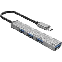 ORICO Ah-13 Usb-C Hub Dockingstation 1X Usb-A 3.0 + 3X Usb-A 2.0 - Grau