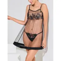 Lisca Babydoll Eminence | Grösse: M | Farbe: Schwarz