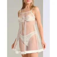 Lisca Babydoll Eminence | Grösse: L | Farbe: Kristall-Ecru