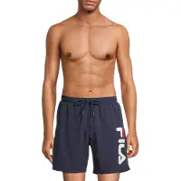 FILA Swasiland Beach Shorts Black Iris Größe: XL | Badehosen Outlet | Herren | Schwarz