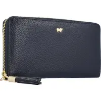 Braun Büffel Langbörse m. Reisverschluss 18 Kreditkartenfächer 10,5 x 19 x 2,5 cm (H/B/T) Damen Brieftasche