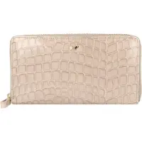 Braun Büffel Portemonnaie VERONA Reißverschluss-Geldbörse 18 Kartenfächer beige Damen - Leder