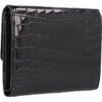 Braun Büffel Portemonnaie VERONA Geldbörse M 8 Kartenfächer schwarz Damen - Leder