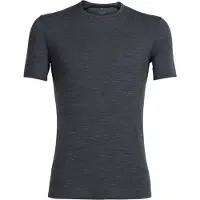 Icebreaker T-Shirt Anatomica SS Crewe Herren Jet Heather-XL