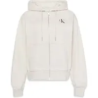 Calvin Klein Jeans Sweatjacke "MNLG FRNCH TRRY FZ B" Mit Rundhalsausschnitt