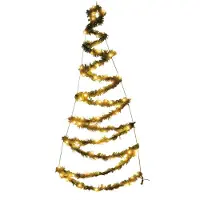 Trendline LED Aufhänger Tannenbaum 150 cm warmweiß Außen mit Timer