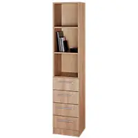Hammerbacher Mehrzweckregal »O-Line« 40 cm schmal 5 OH braun, 40x200.4x42 cm
