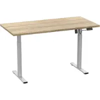 VCM Schreibtisch verstellbar Lona 110x50 si