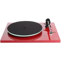 Rega Planar 2, rot-hochglanz