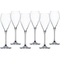 Spiegelau Champagnerglas "Champagnergläser Sparkling Party 230 ml 6er Set transparent" Spülmaschinenfest