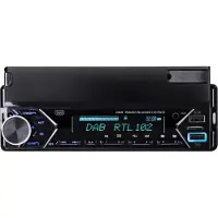 Trevi SCD 5753 DAB, Schwarz, 1 DIN, 160 W, 4.0 Kanäle, 40 W, 4 Ohm