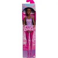 Barbie Ballerina-Puppe, brünette Modepuppe mit lilafarbenem, ausziehbarem Tutu, Modepuppe, Weiblich, 3 Jahr(e), Mädchen, 325 mm, 250 g