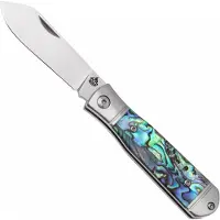 QSP Knife Jumping Jack QS167-A Satin 14C28N, Abalone, Taschenmesser