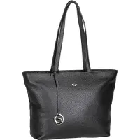 Braun Büffel Umhängetasche HANNA Shopper S schwarz Damen - Leder