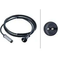 Hella ABS-Sensor 6PU 230 052-401 Hinterachse Anzahl der Steckkontakte: 2