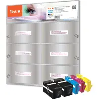Peach 319492, Schwarz, Cyan, Magenta, Gelb, Tinte auf Pigmentbasis, Tinte auf Pigmentbasis, 49 ml, 12 ml, 2025 Seiten