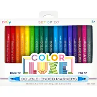 Ooly Color Luxe 2-in-1 Doppelseitige Marker und Fineliner