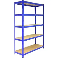 Monster Racking 5 Bay Warehouse Shelving Shed Storage Garage Racks 5 Tier 1200mm breit T-RAX